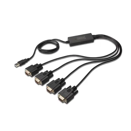 DIGITUS DA-70159 seriell adapter USB till DB-9, 1,5 m