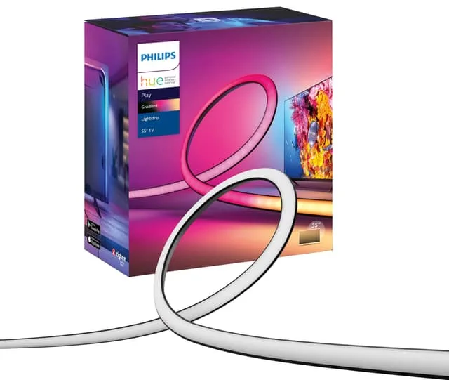 Philips Hue Play Gradient ljusremsa 55" tv