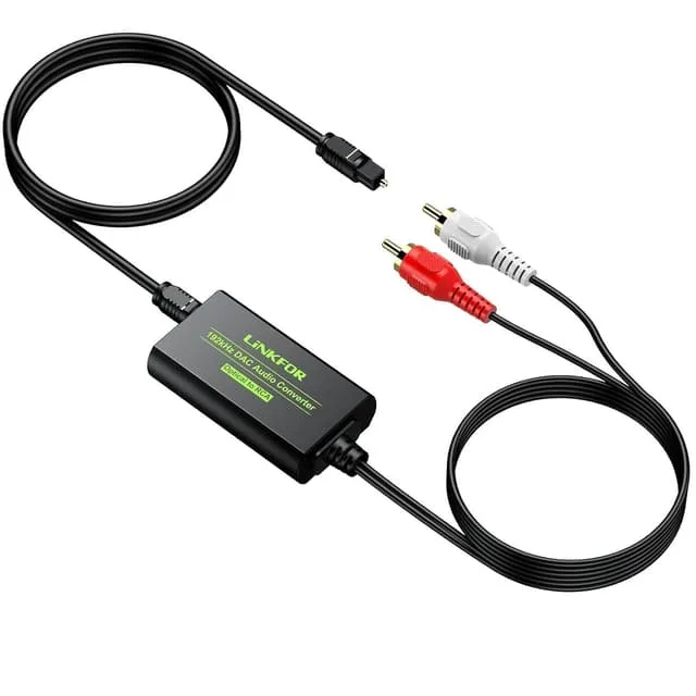 NÖRDIC DAC SPDIF Toslink till analog stereo RCA, 192 kHz