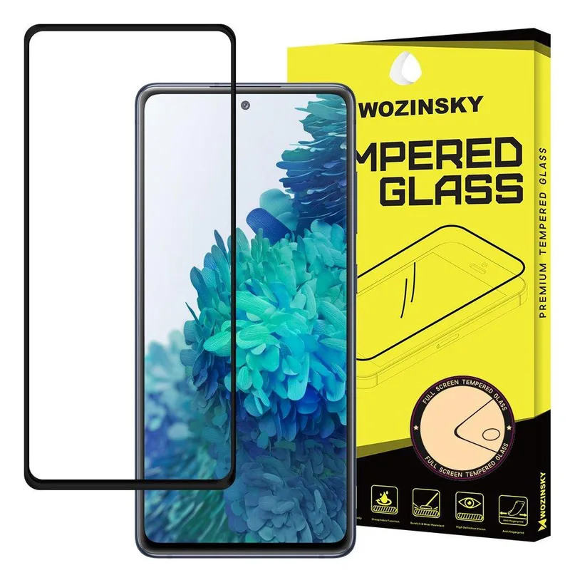Skärmskydd Samsung Glas S20 FE i härdat glas Fullskärm
