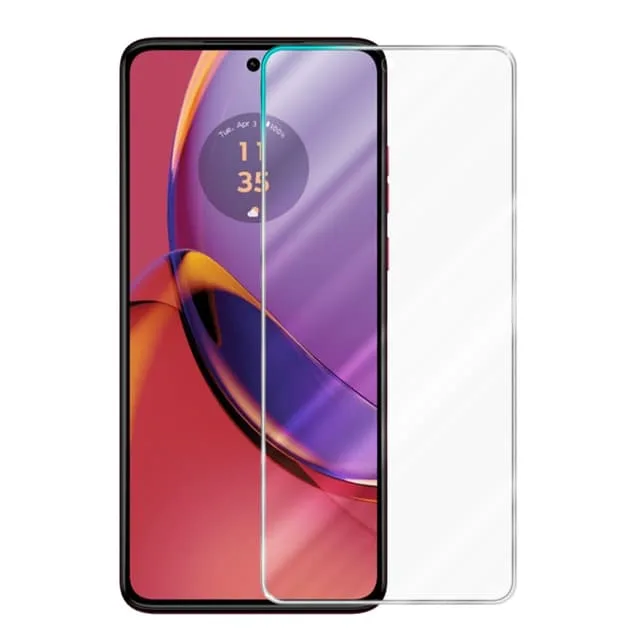 Cadorabo Motorola Moto G84 Skyddsglas Skyddsfilm Skärmskydd