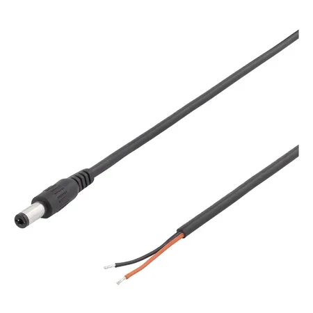 DELTACO - strömkabel - DC-jack 5,5 x 2,1 mm