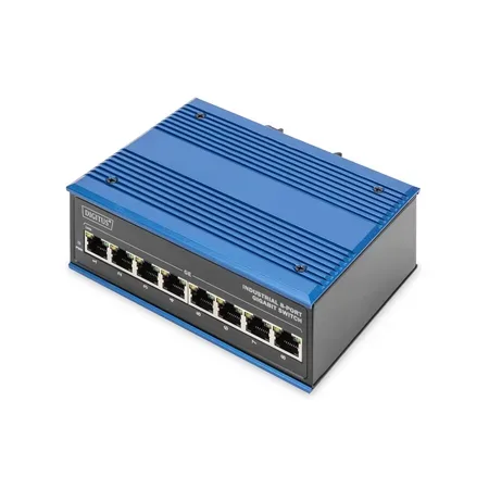 DIGITUS Professional DN-651119 industriell switch 8 portar Gigabit