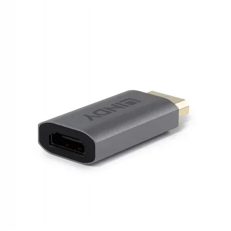 Lindy 41095 könsbytare DisplayPort till HDMI Type A grå