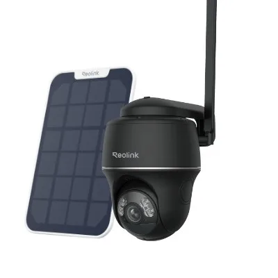 Reolink Go PT Plus (B) 5MP Batteri 4G Kamera med Solpanel (W)