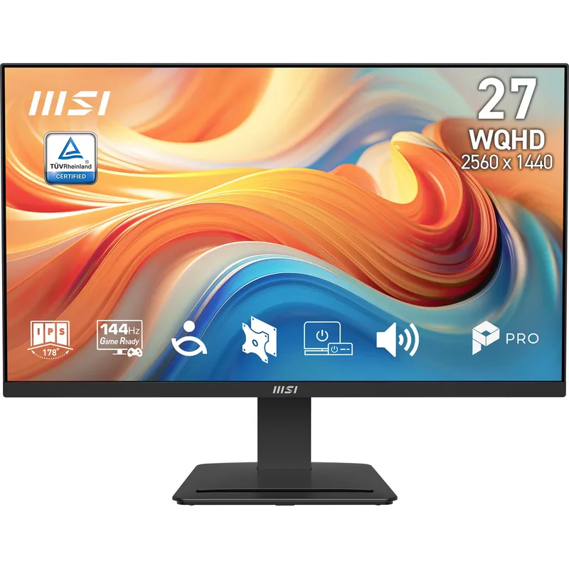 MSI Pro MP273Q E14 27" 2560 x 1440 pixlar Wide Quad HD Monitor