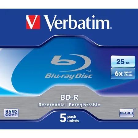 Verbatim - BD-R x 5 - 25 GB