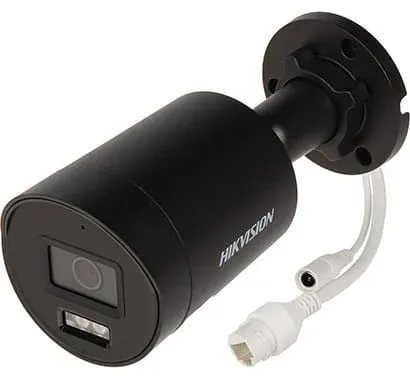 Hikvision DS-2CD2046G2H-IU(2.8mm)(eF)/BLACK 4 MP Nätverkskamera Mini Bullet med Darkfighter