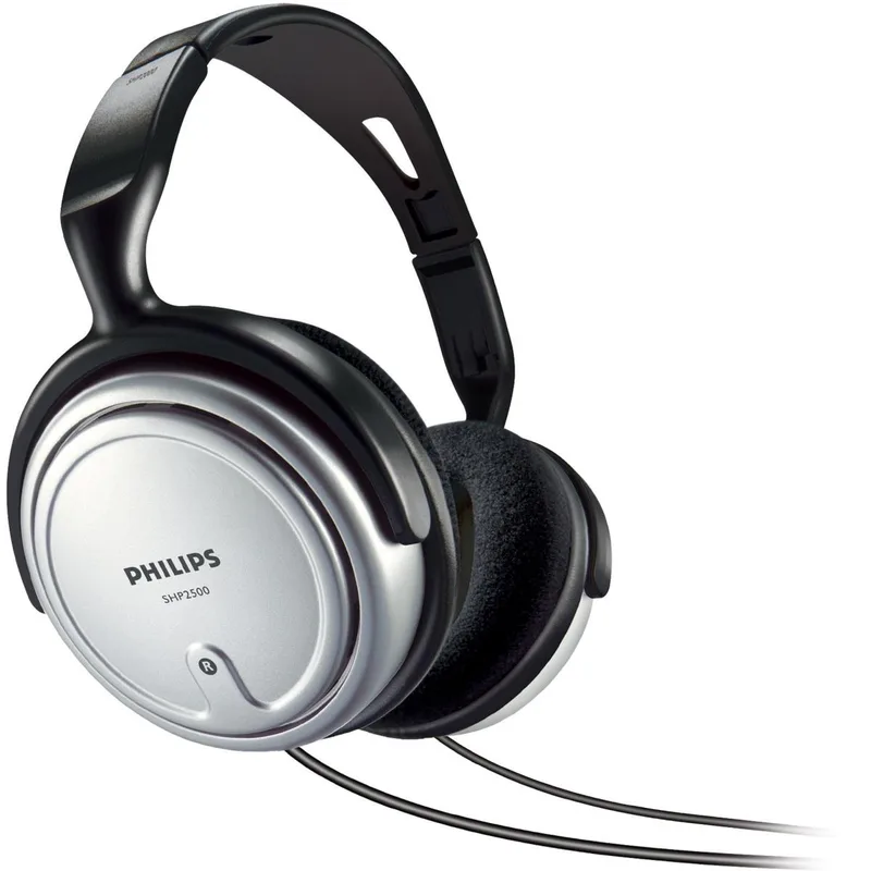 Philips: Stereo/TV-hörlurar med lång sladd