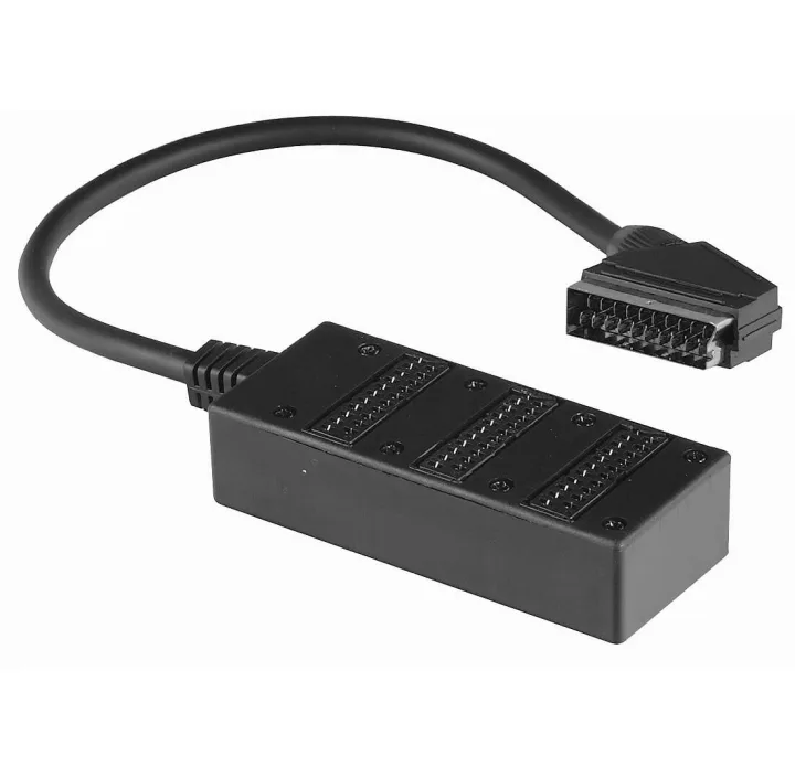 Hama Splitter Scart 3 Ingångar 0,5m
