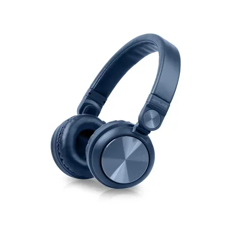 Muse M-276BTB on-ear-hörlurar Bluetooth, blå