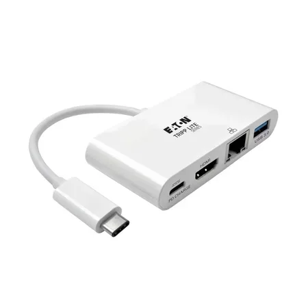 Eaton Tripp Lite USB-C till HDMI multiportadapter med USB-A-hubb
