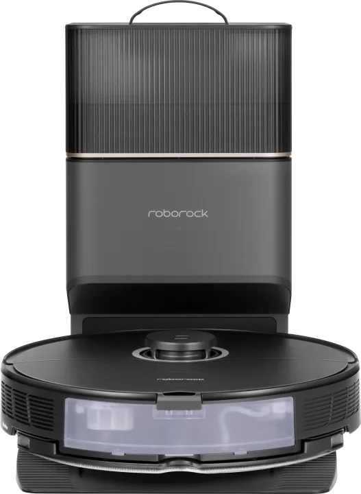 Roborock S8+ robotdammsugare, svart