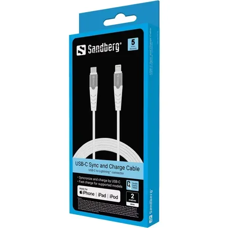 Sandberg Lightning-kabel