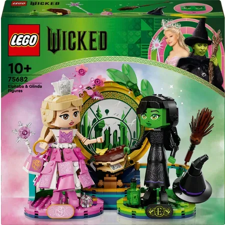 LEGO Wicked 75682 figurer av Elphaba och Glinda