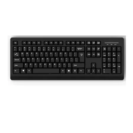 MediaRange MROS109 tangentbord, USB, QWERTZ, tyskt, svart