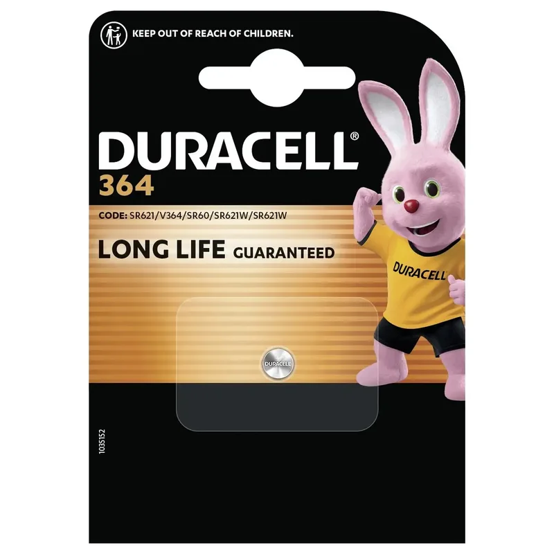 Duracell klockbatteri 364