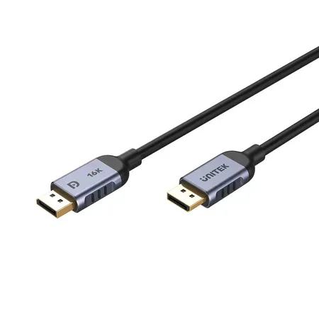 Unitek DisplayPort-kabel 2 m, 8K 60 Hz, 4K 240 Hz