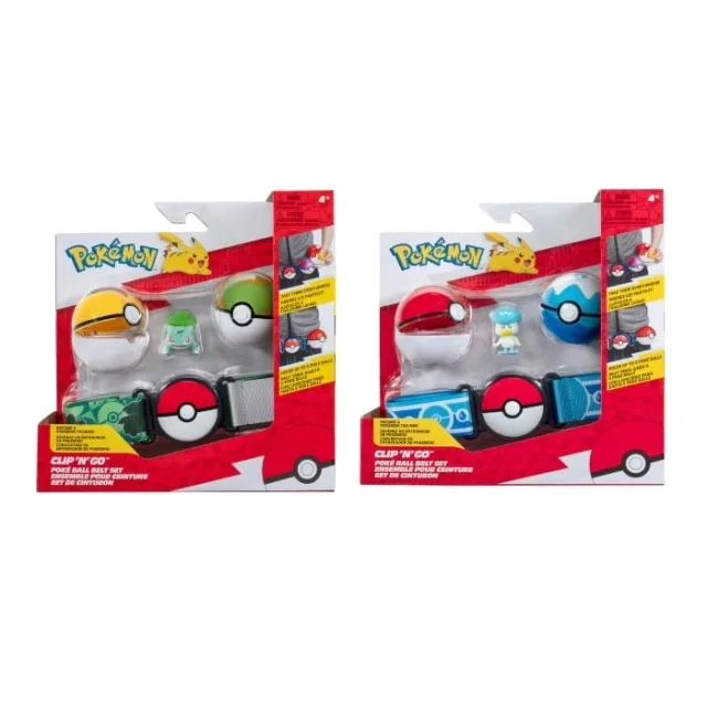 Pokémon Clip N Go Belt Set Ass.