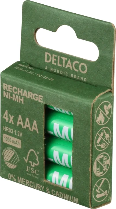 DELTACO batteri