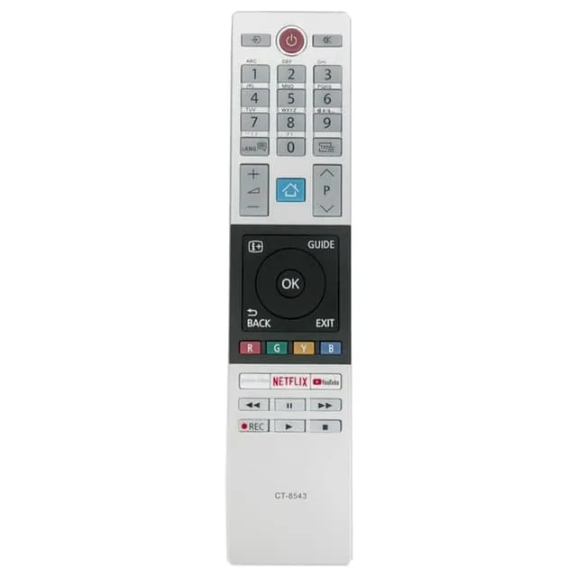 MTK TV-fjärrkontroll, ersättning för Toshiba CT-8543