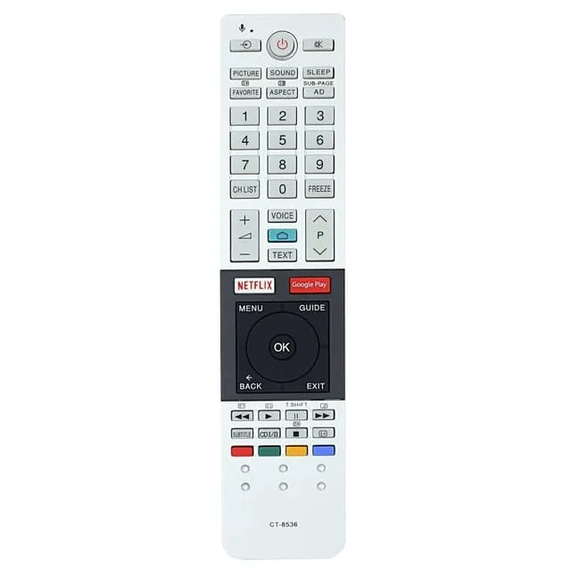 TV fjärrkontroll Ersättning för CT-8536