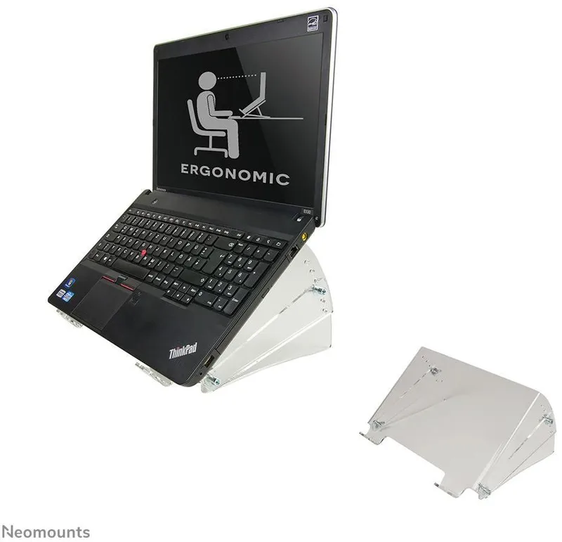 Neomounts by Newstar Acrylic Notebook Riser, lutning 20-40°, max 15 kg