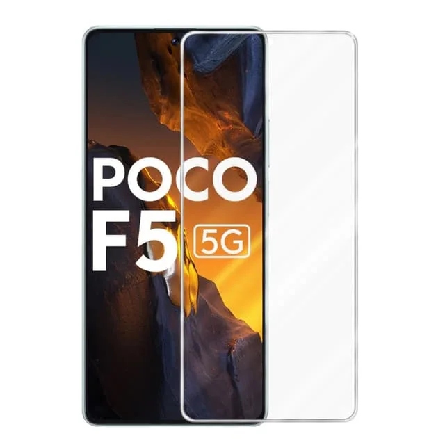Cadorabo Xiaomi Poco F5 Skyddsglas Skyddsfilm Skärmskydd