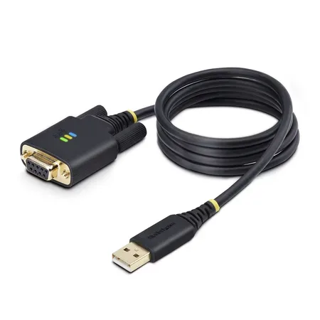 StarTech.com USB till nollmodem seriell adapterkabel, 1 m