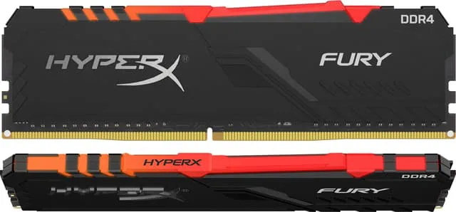 Kingston HyperX Fury Black RGB DDR4 RAM 16 GB