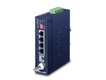 PLANET IP30 Industrial 8-Port Ikke administreret Gigabit Ethernet (10/100/1000) Strøm over Ethernet