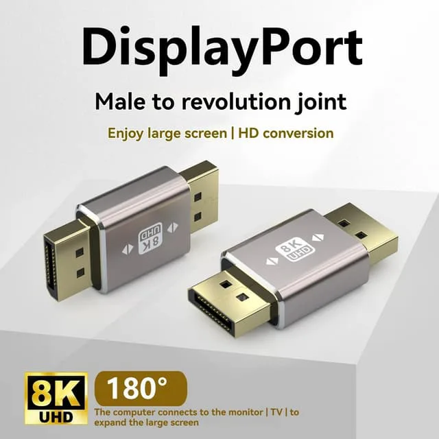 NÖRDIC Displayport-adapter hane till hane