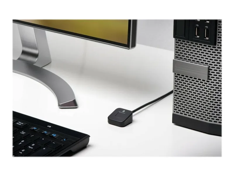 Kensington VeriMark Desktop Fingerprint Key fingeravtrycksläsare, USB