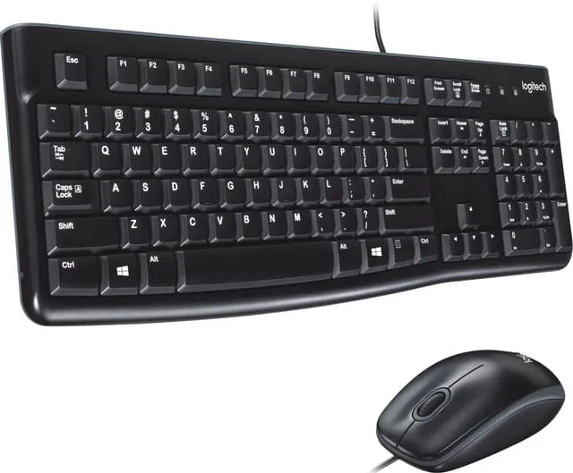 Logitech Stationär dator MK120 PC/Mac, tangentbord