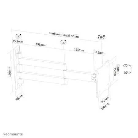 Neomounts FPMA-W830 bøjle