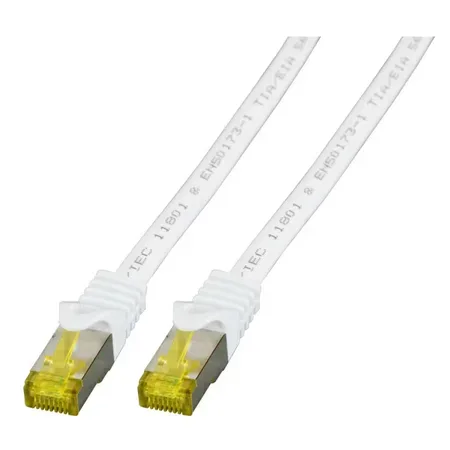 EFB Elektronik MK7001.10W nätverkskabel Cat6a S/FTP, vit, 10 m