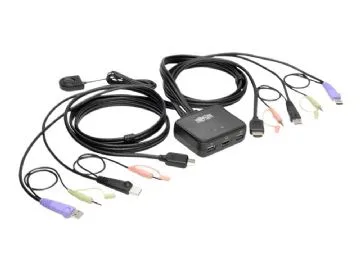 Eaton Tripp Lite series 2-Port USB/HD Cable KVM Switch