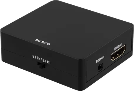 DELTACO Adapter ljudomvandlare HDMI