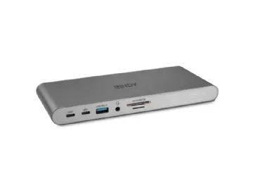 Lindy 43349 dockingstation Ledningsført USB 3.2 Gen 1