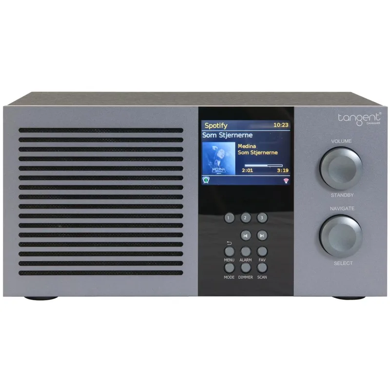 Tangent Radio Tre FM DAB+ internet Bluetooth mono, svart