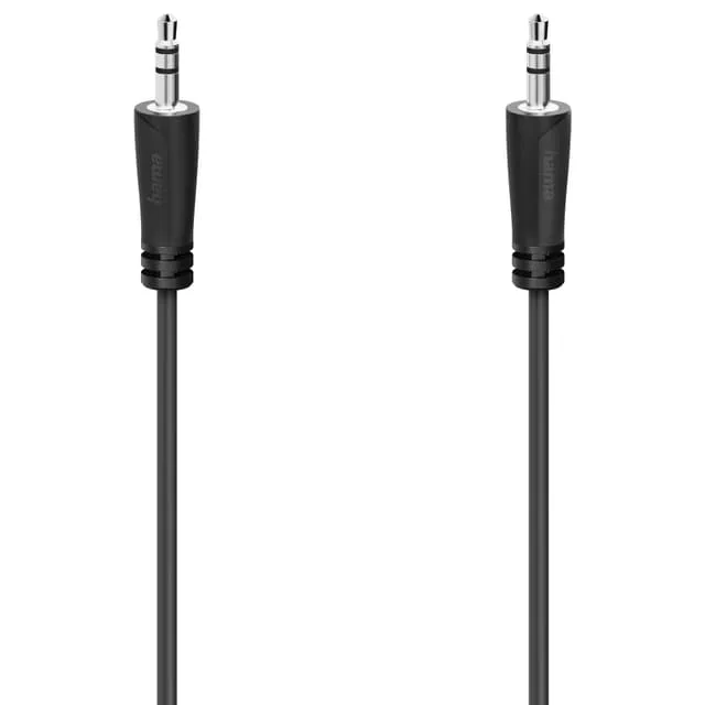 Hama 00205262 Teleplugg Audio Anslutningskabel [1x Teleplugg 3.5 mm