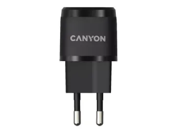 Canyon H-20 - Strömadapter - 20 Watt - 3 A - PD (24 pin USB-C) - svart