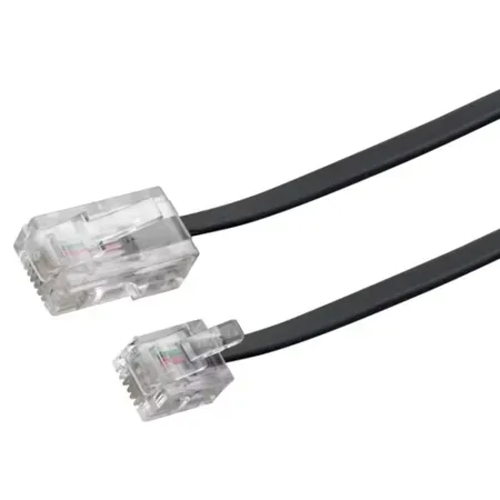 Schwaiger modemkabel RJ11 6P2C till RJ45 8P2C 3 m svart