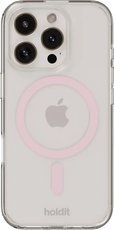 Holdit iPhone 16 Pro MagSafe fodral (vitt)