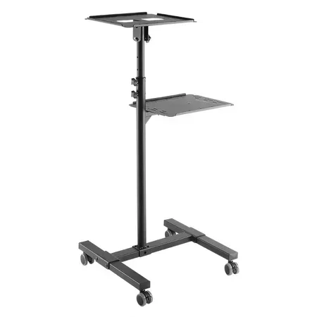 LogiLink BP0069 laptopstativ, grå, höjdjusterbar
