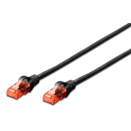Digitus patchkabel KAT6 UTP, 15 m, svart
