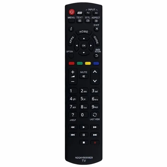 MTK TV-fjärrkontroll till Panasonic TV N2QAYB000829
