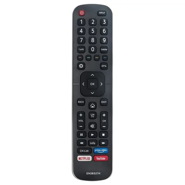 MTK TV-fjärrkontroll till Hisense TV EN2BS27H