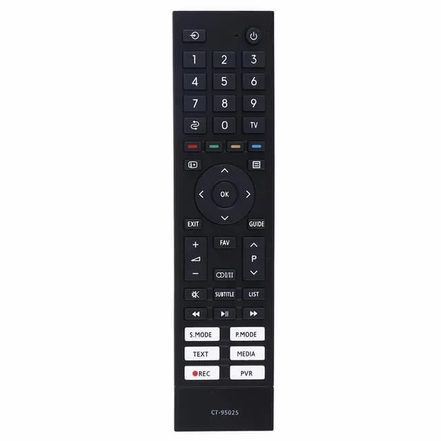MTK TV-fjärrkontroll till Toshiba TV CT-95025