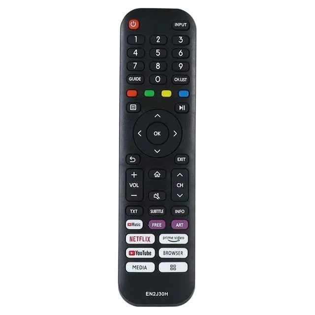 MTK TV-fjärrkontroll till Hisense TV EN2J30H